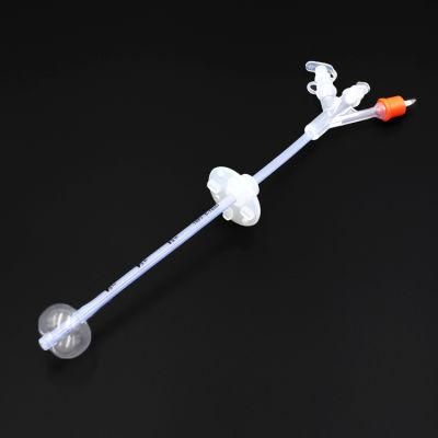 100% Medical Grade Silicone Disposable Gastrostomy Feeding Tube