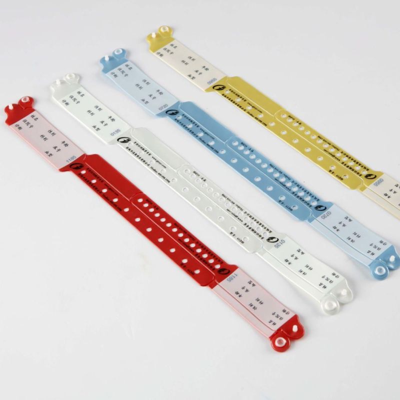 One Time Uesed Medical Insert Card Waterproof ID Bracelet for Mother and Baby