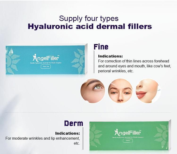 10ml Cosmetic Regenovue Ha Dermal Filler with Lidocaine
