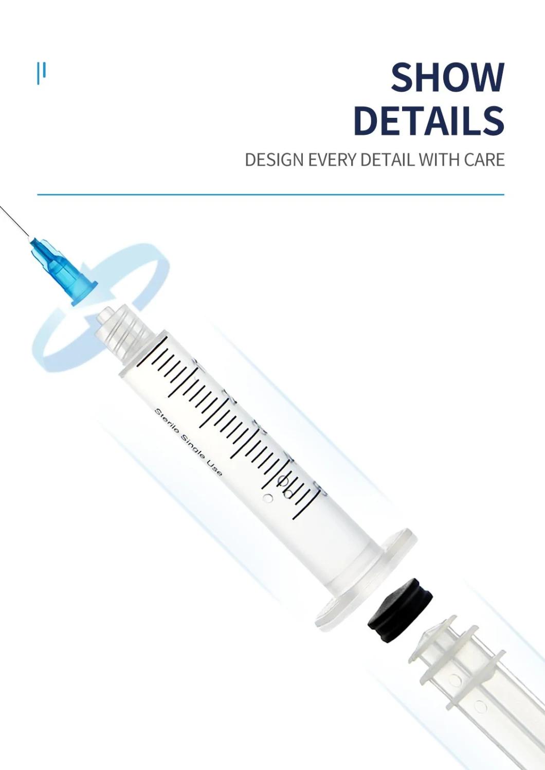 Wego Brand Sterile Hypodermic Syringes with Needle for Single Use