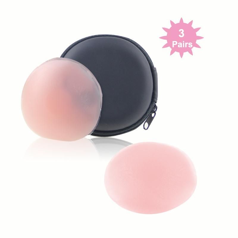 Discount Silicone Invisible Adhesive Nipple Sticker Reusable Invisible Bra Nipple Cover
