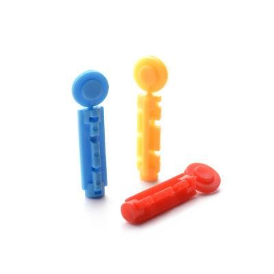 Medical Lancet with Safety Cap and Tri-Bevel Nedle Tip