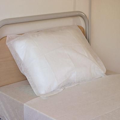 Disposable Non Woven Pillow Cover Waterproof Pillowcase for Hospital with ISO13485