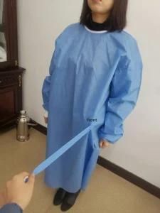 Disposable Medical Surgical Gown with AAMI PB70