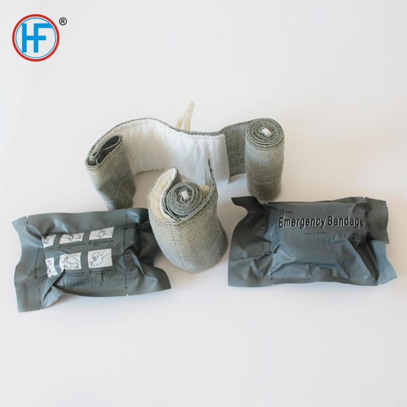 Emergency Bandage Green Color CE Approval Isreal Bandage