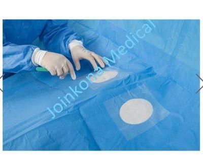 China Supplier Disposable Surgical Drape Sterlized Angiography Drape
