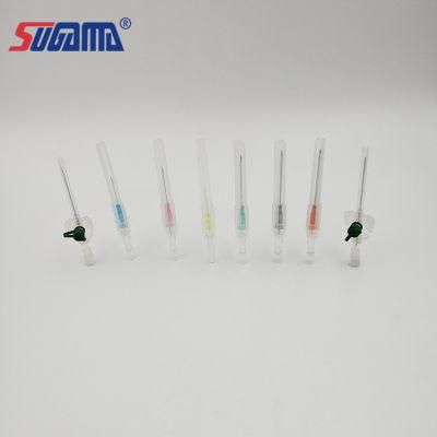Disposable IV Cannula with Wing and Injection Port Made in China