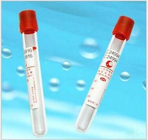 Plain Vacuum Blood Collection Tube with Red Cap (XT-FL183)