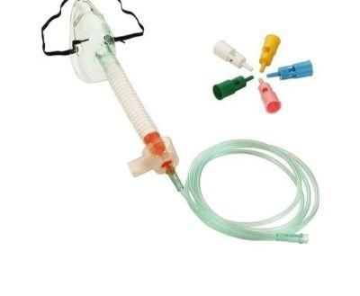 Disposable High Quality Medical Oxygen Concentration Adjustable Venturi Mask ISO13485 CE FDA