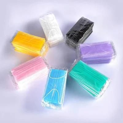 Disposable 3-Ply Nonwoven Surgical Face Mask with Tie on and Earloop