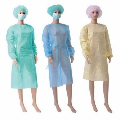 Disposable Pppe Medical Surgical Protective Coverall Protective Clothing Isolation Gown