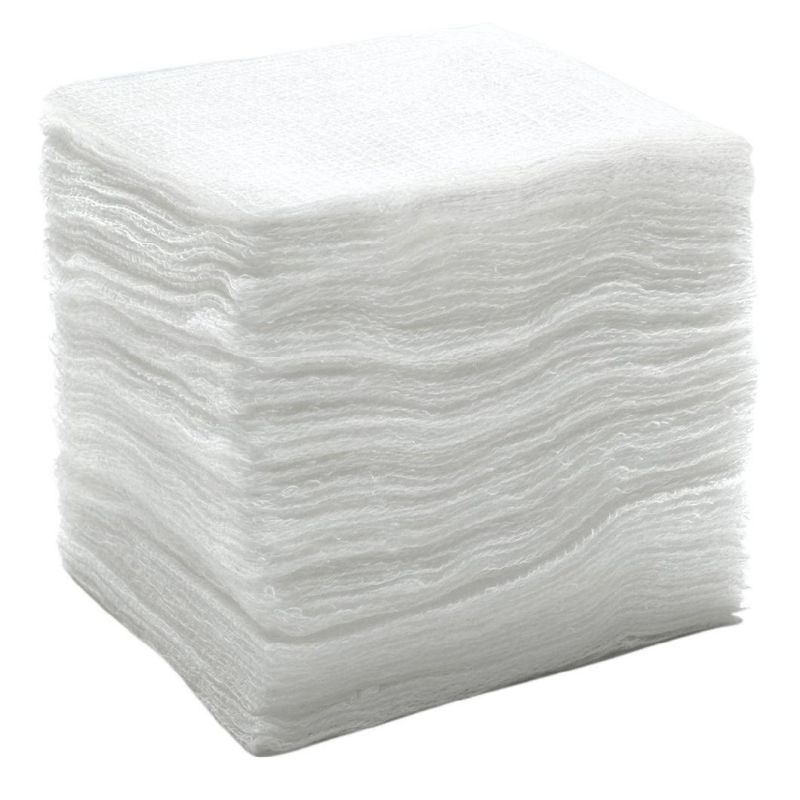 Cotton Gauze Block Surgical Medical Cotton Gauze Block Pieces with High Absorption