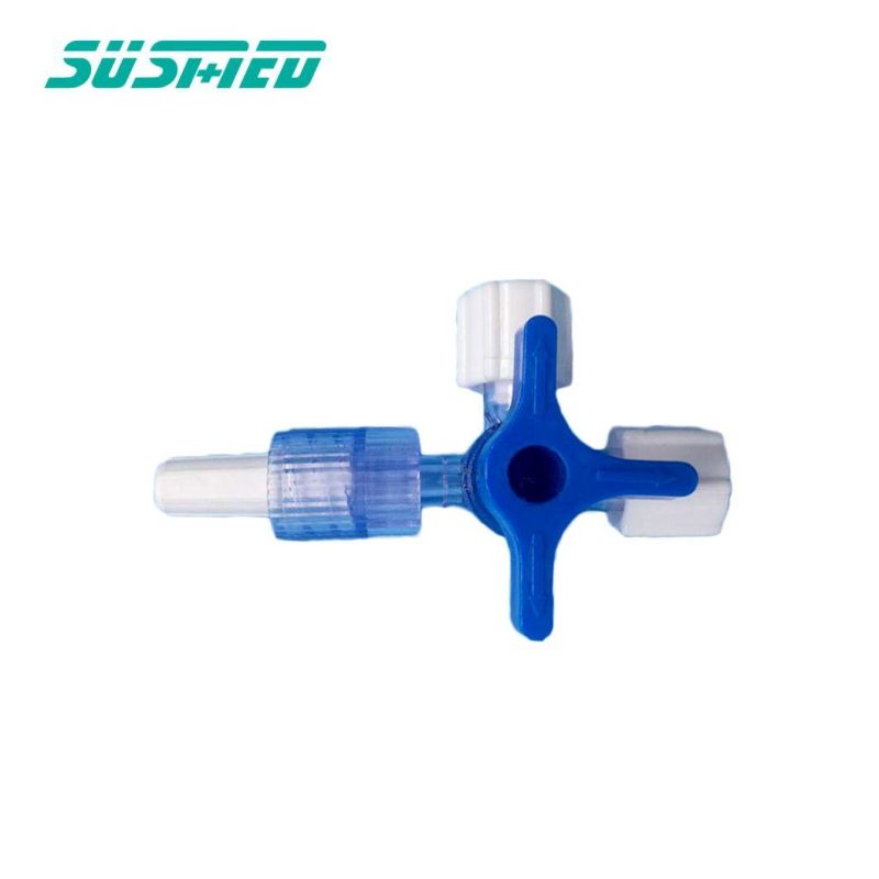 Disposable 3 Way Stopcock with Female Male Luer