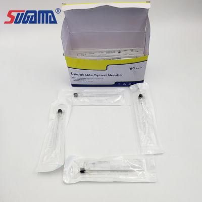 Disposable Spinal Needle of Quincke and Pencil Point Type Manufacturer