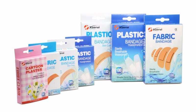 Cartoon Type Disposable Adhesive Wound Plaster, Adhesive Bandage