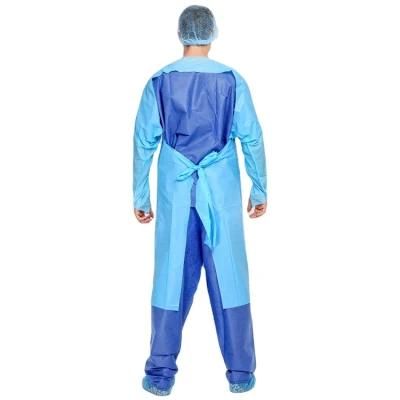 Stock Medical Consumable Waterproof PE Apron CPE Gown Disposable