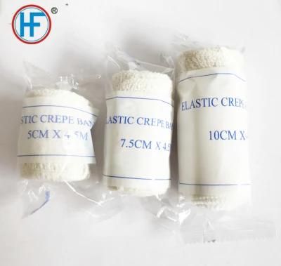 Disposable High Quality Medical Consumables First Aid Sport Surgical Cotton Elastic Crepe Bandage