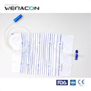 Disposable Economic Urine Meter Drainage Bag with ISO/FDA