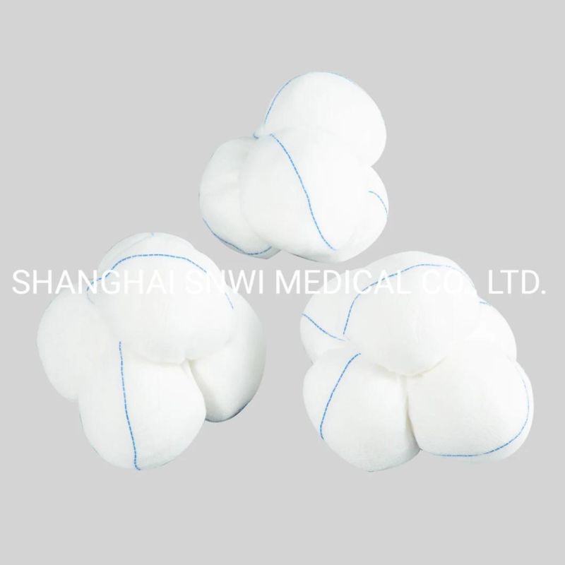 100%Cotton Absorbent Medical Gauze Lap Sponge Abdominal Pad