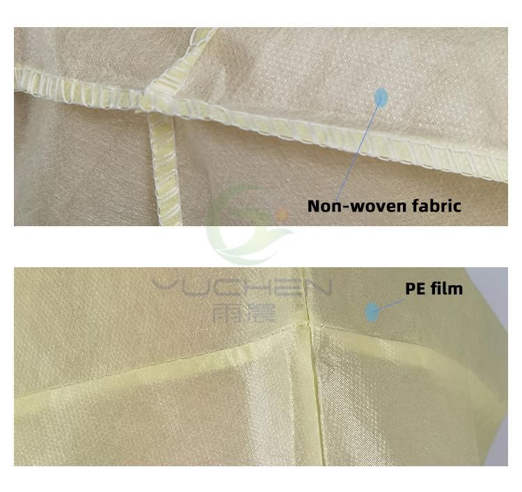 High Quality Personal Protective Gown PPE Isolation Gowns