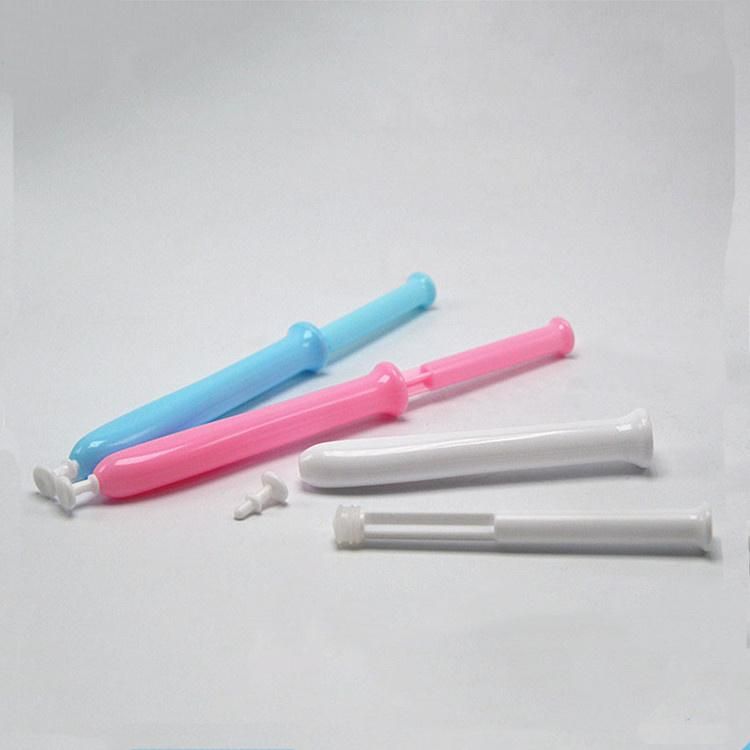 Disposable Medical Plastic Gynecology Gel Tube Vaginal Applicator