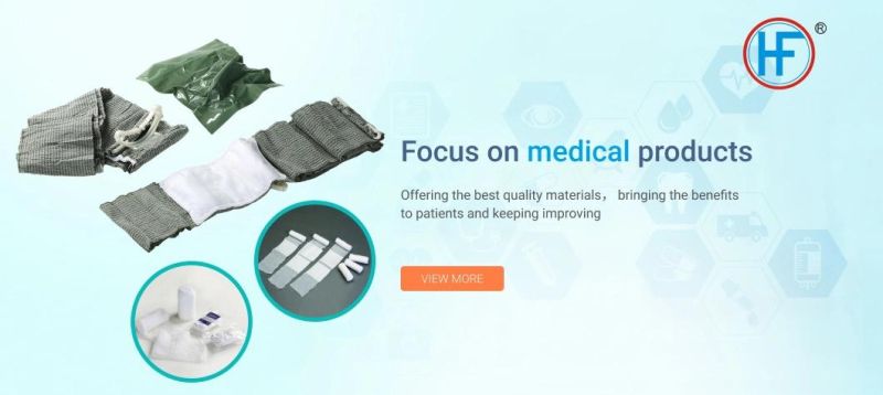Mdr CE Approved Disposable Hemostasis First Aid Bandage with ISO/CE/FDA Certificates