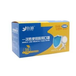 Earloop Blue Disposable Sanitary Face Mask