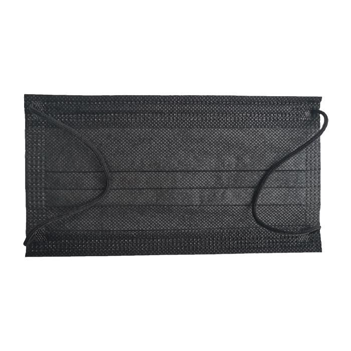 Mascarillas Quirurgicas Mask 3 Ply Disposable Black Face Mask Type Iir Surgical Facemask