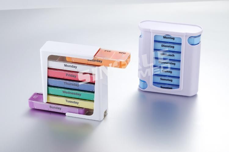 Home Use Plastic Medicine Box Pill Box