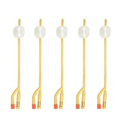 Latex Foley Catheter Silicone Coated 2-Way