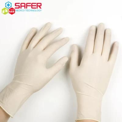 Medical Disposable Sterile Surgical Latex Gloves Powder 19g 12 Inch