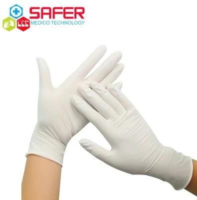 Malaysia Powder Free Medical Grade Latex Examination Gloves