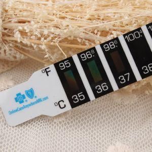 Custom Liquid Crtstal Digital Forehead Thermometer Strip