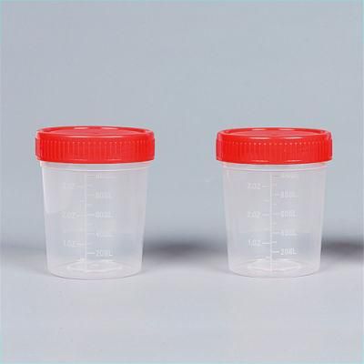 Wholesale 10ml 30ml 40ml 60ml 120ml Sterile Urine Specimen Stool Test Cup Container
