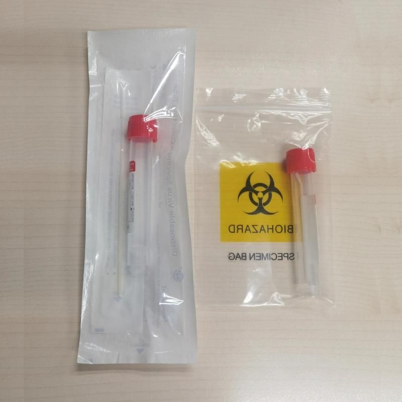 Medical Supply Disposable Inactivated Virus Specimen Collection Tube Nasal Oral Swab Vtm Sampling Kit