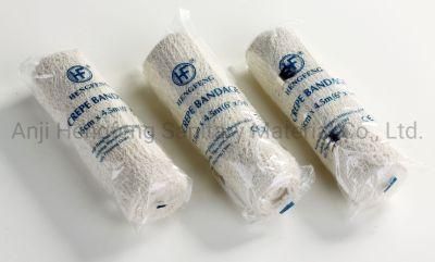 70GSM Medical Natural Color Elastic Crepe Bandage 5cm X 4.5m