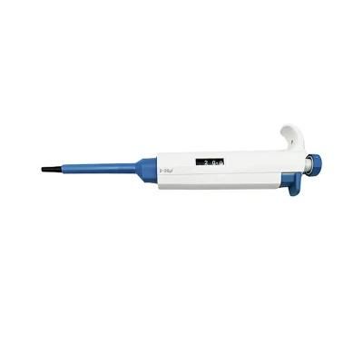 High Quality 2-20UL Single Channel Volume Pipette Gun for Fixed Adjustable Pipette