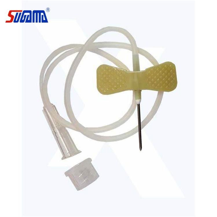 Safety Medical Disposable Scalp Vein Set with Butterfly Wing Hypodermic Needle for Infusion Made in China