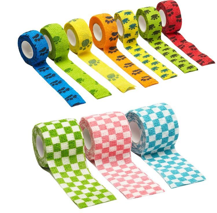 95% Nonwoven Hot Sale Colored Elastic Bandage, FDA, Ce