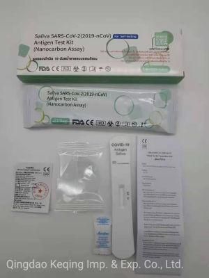 High Sensitive Rapid Diagnostic Saliva Antigen Test Kits with CE/Whitelist