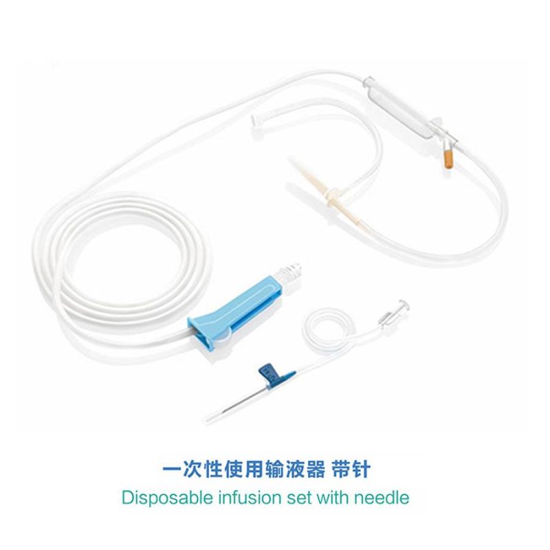 Disposable Medical Micro Drip IV Infusion Set with Burette