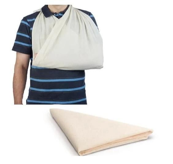 Disposable Skin Friendly Cotton Adult Triangle Bandage Without Disinfection