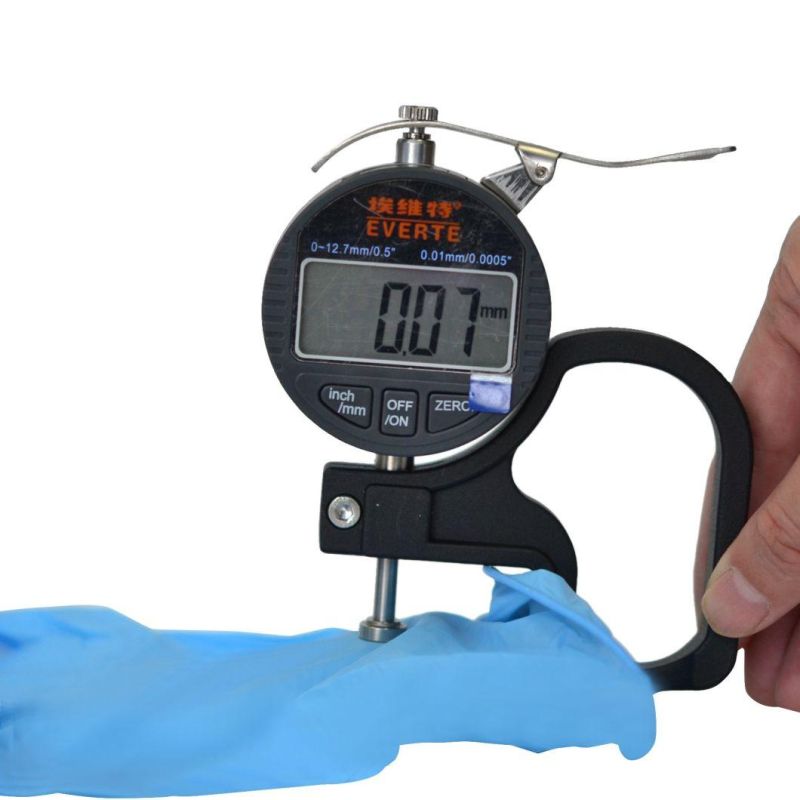 Blue Powder Free Nitrile Exam Gloves Supplier