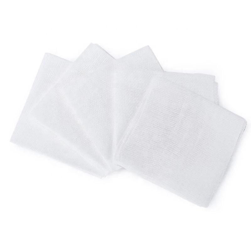 Cotton Gauze Block Surgical Medical Cotton Gauze Block Pieces with High Absorption
