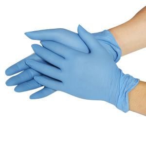 Hot Sale Safety Factory Manufacturers Powder Free Medical Nitrile Gloves Waterproof Oil Proof
