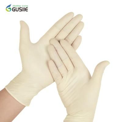 Protective Work Latex Safety Disposable Latex Gloves Vinyl Hand Gloves Disposable Medical Examination Latex Gloves