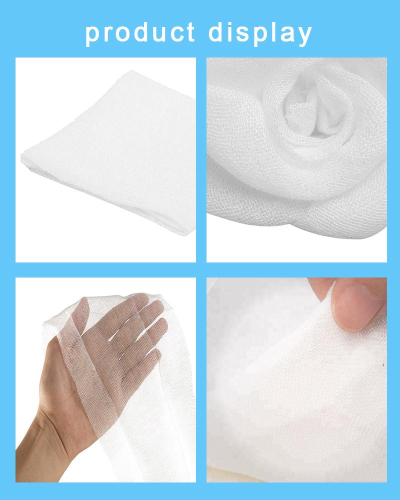 100% Absorbent Bleached Gauze Sheet