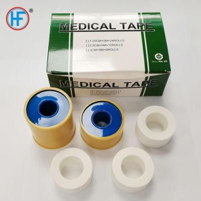 Mdr CE Approved Medical Surgical Highly Breathable First Aid Tape with Cotton Cloth and Glue