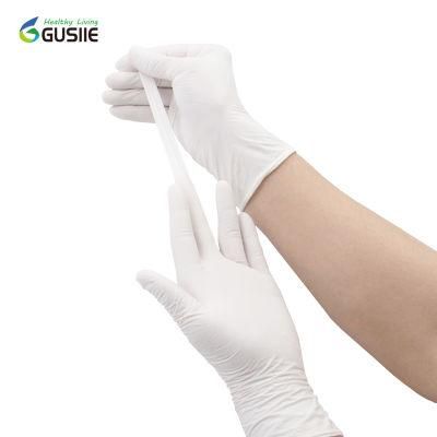 High Quality Safety Powdered Competitive Manufacturer Price Food Grade Disposable Latex Medical Examination Gloves