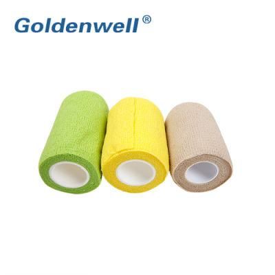 Colorful Medical Elastic Self-Adhesive Cohesive Bandage